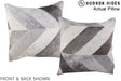 Patchwork 16"x16" Brazilian Cowhide Pillow #A13651 by Hudson Hides