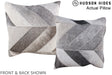 Patchwork 16"x16" Brazilian Cowhide Pillow #A13653 by Hudson Hides