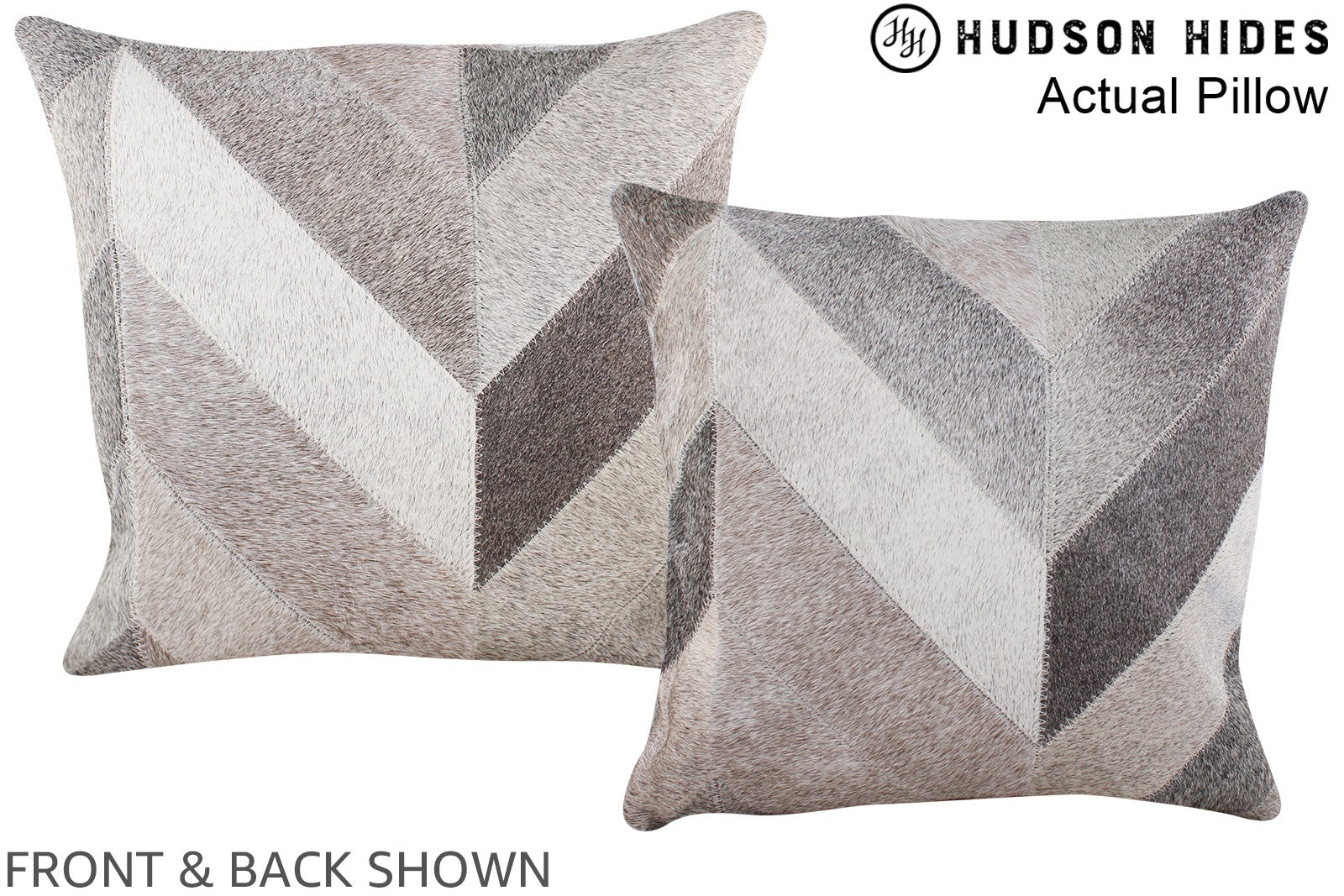 Patchwork Cowhide Pillow #A13654