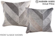 Patchwork 16"x16" Brazilian Cowhide Pillow #A13657 by Hudson Hides
