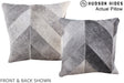 Patchwork 16"x16" Brazilian Cowhide Pillow #A13658 by Hudson Hides