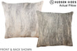 Grey 16"x16" Brazilian Cowhide Pillow #A13724 by Hudson Hides