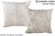 Grey 16"x16" Brazilian Cowhide Pillow #A13729 by Hudson Hides