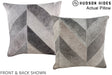 Patchwork 16"x16" Brazilian Cowhide Pillow #A13785 by Hudson Hides