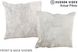 Grey 16"x16" Brazilian Cowhide Pillow #A13790 by Hudson Hides