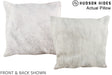 Grey 16"x16" Brazilian Cowhide Pillow #A13796 by Hudson Hides