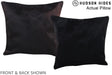 Solid Black 16"x16" Brazilian Cowhide Pillow #A13978 by Hudson Hides