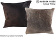 Grey 16"x16" Brazilian Cowhide Pillow #A14047 by Hudson Hides