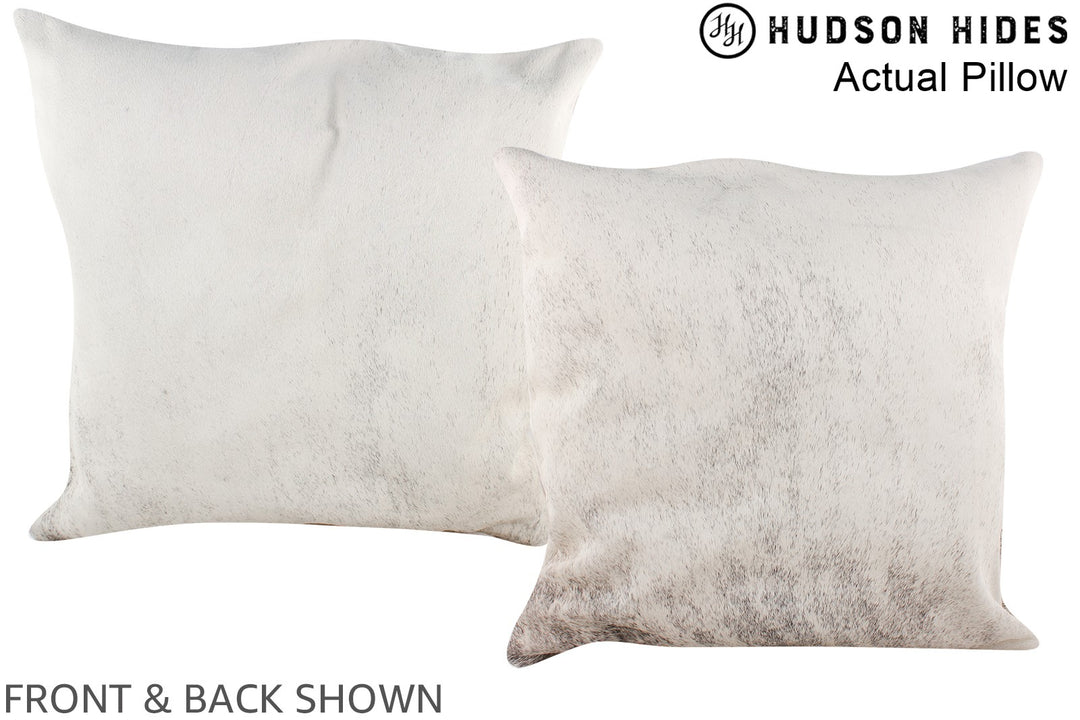 Grey 20"x20" Brazilian Cowhide Pillow #A14255 by Hudson Hides