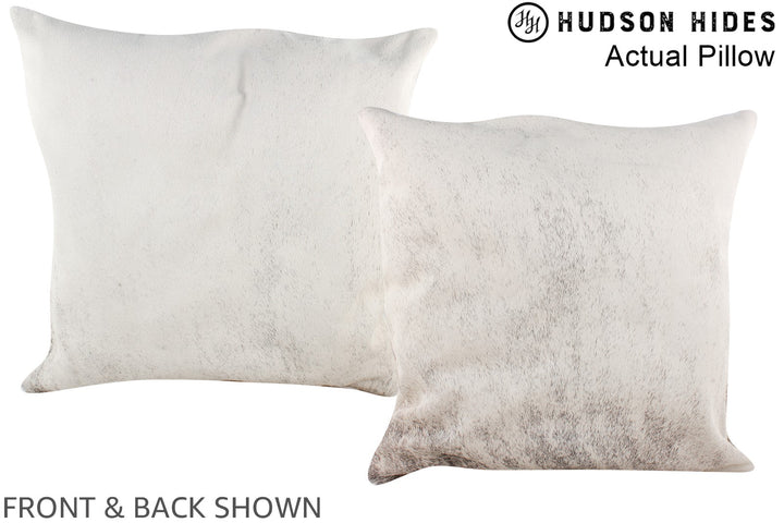Grey 20"x20" Brazilian Cowhide Pillow #A14255 by Hudson Hides