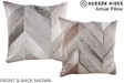 Patchwork 20"x20" Brazilian Cowhide Pillow #A14264 by Hudson Hides