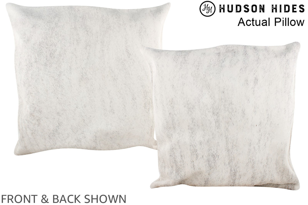Grey 20"x20" Brazilian Cowhide Pillow #A14297 by Hudson Hides