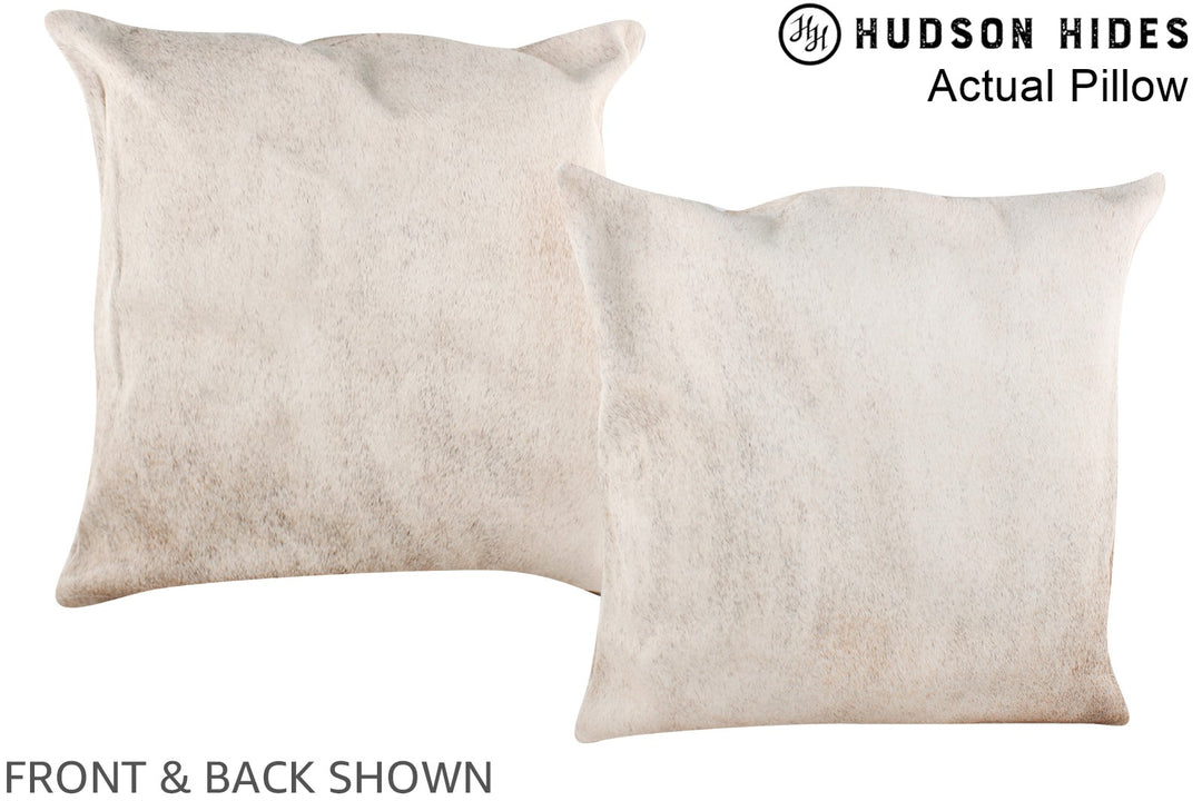 Grey 20"x20" Brazilian Cowhide Pillow #A14309 by Hudson Hides