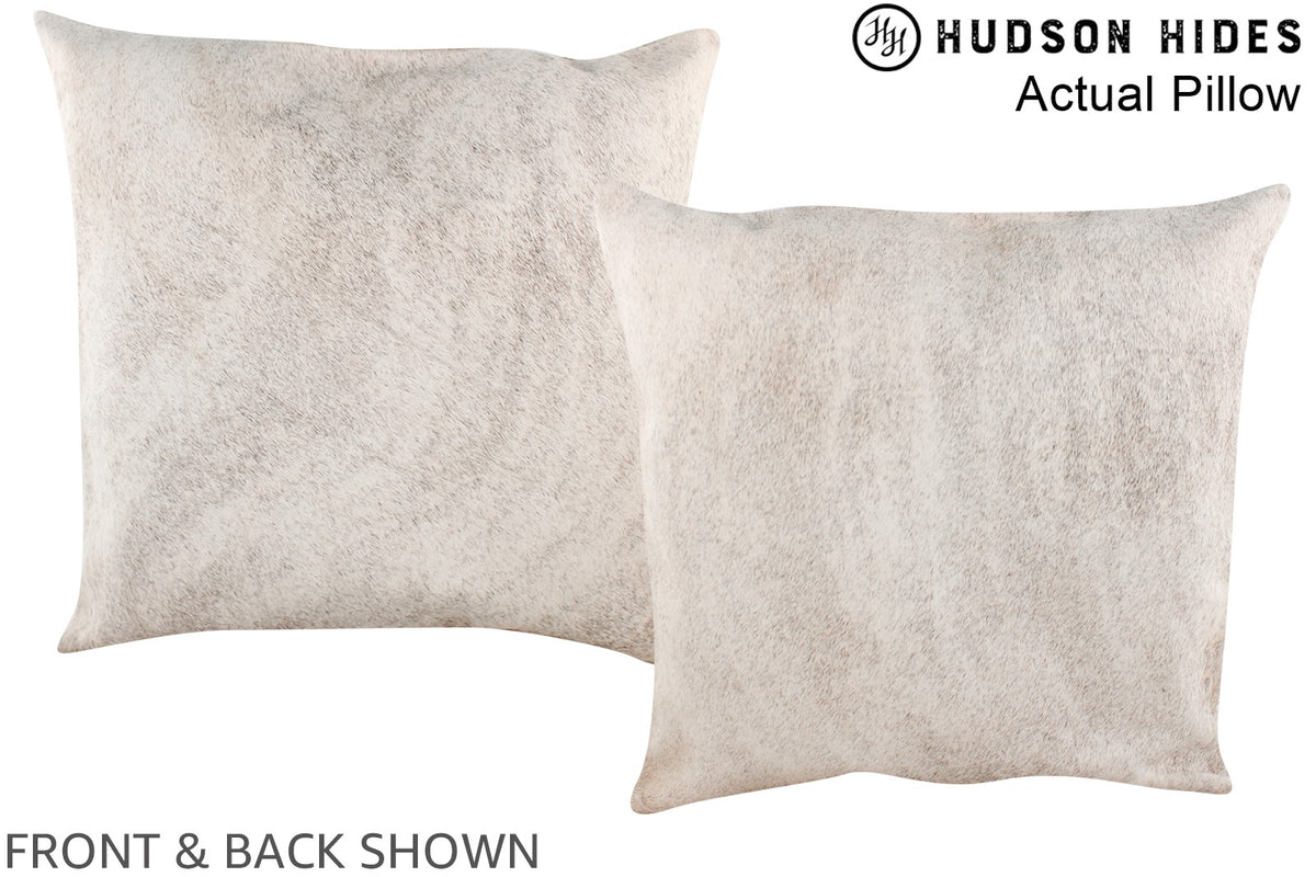 Grey Cowhide Pillow #A14312