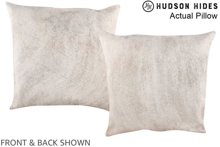Grey 20"x20" Brazilian Cowhide Pillow #A14312 by Hudson Hides