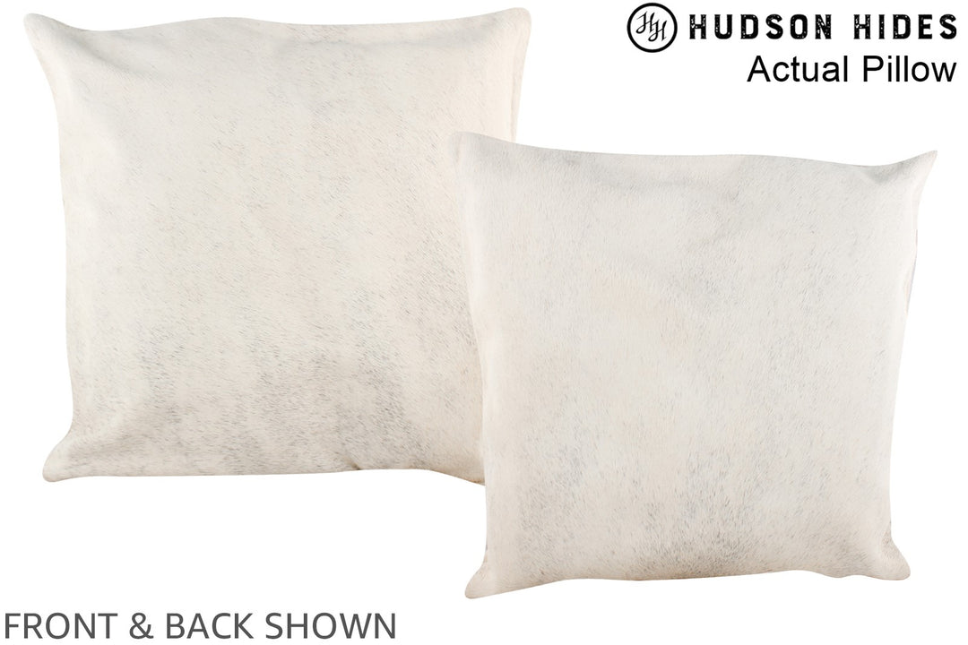 Grey 20"x20" Brazilian Cowhide Pillow #A14318 by Hudson Hides