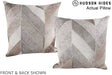 Patchwork 20"x20" Brazilian Cowhide Pillow #A14345 by Hudson Hides