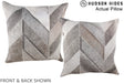 Patchwork 20"x20" Brazilian Cowhide Pillow #A14350 by Hudson Hides