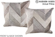 Patchwork 20"x20" Brazilian Cowhide Pillow #A14358 by Hudson Hides