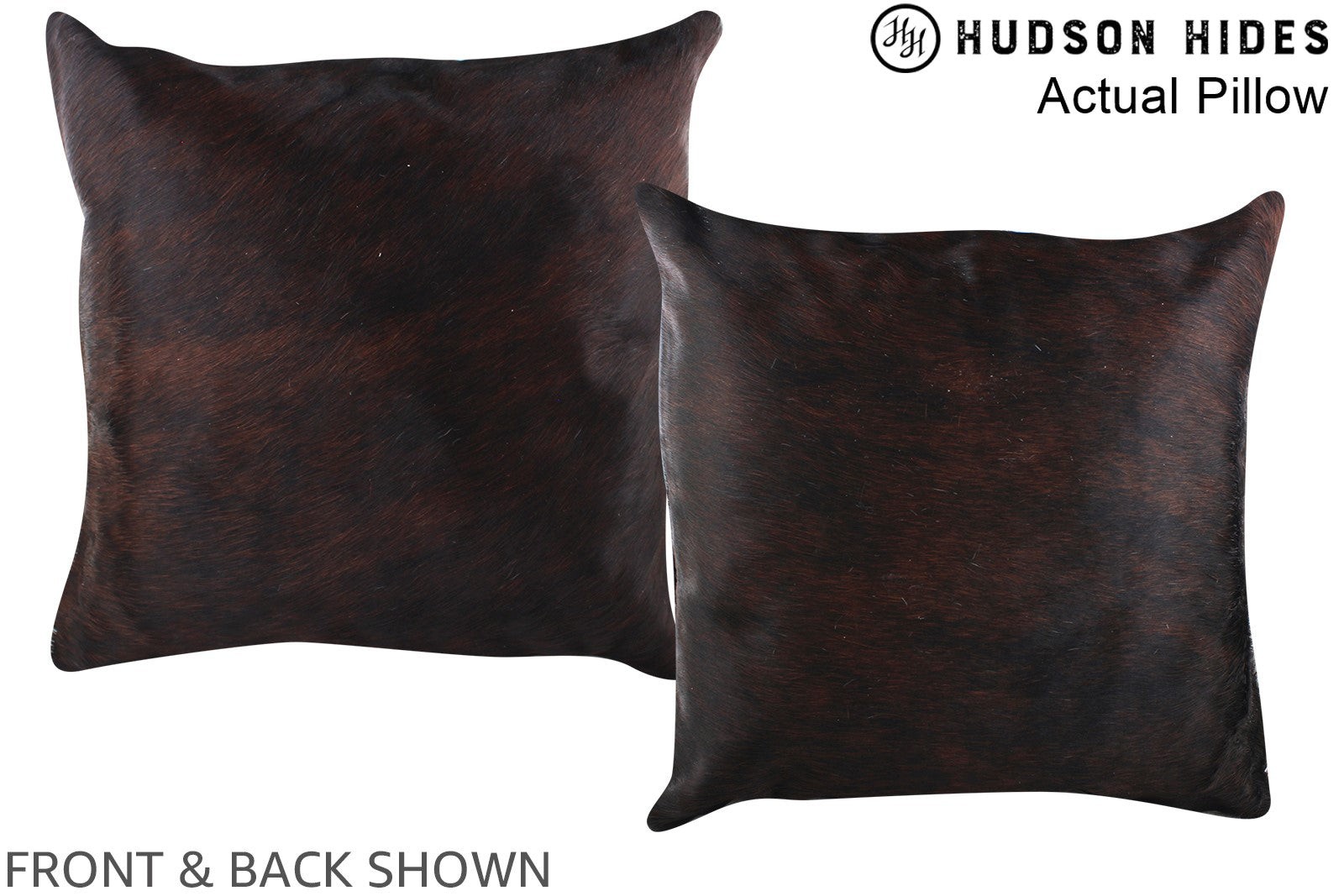 Dark Brindle Cowhide Pillow #A14366