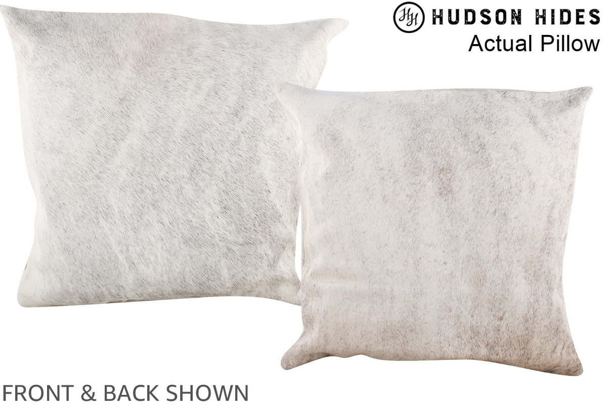 Grey Cowhide Pillow #A14386
