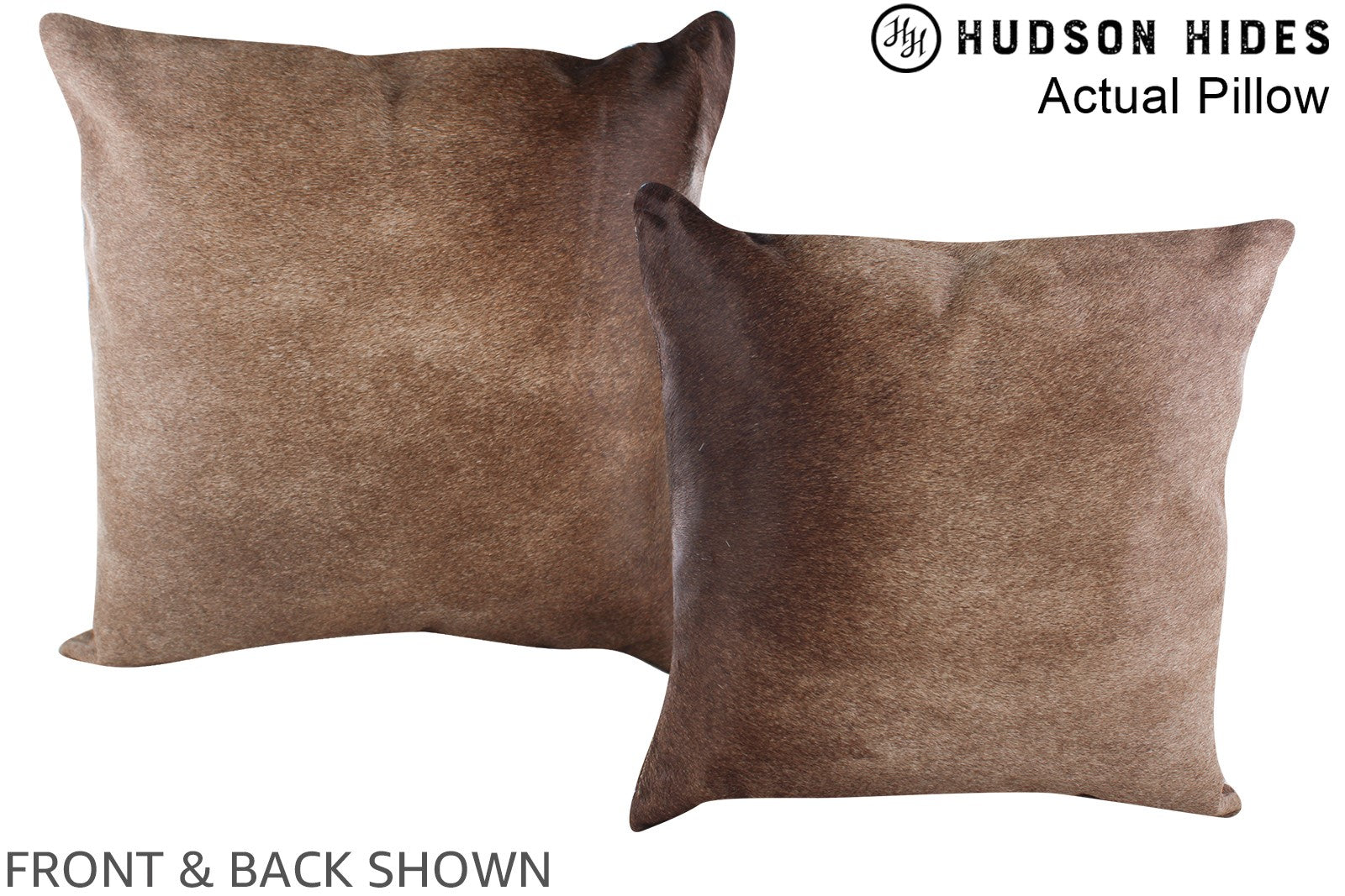 Taupe Cowhide Pillow #A14391