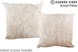 Grey 20"x20" Brazilian Cowhide Pillow #A14393 by Hudson Hides