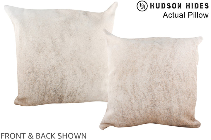 Grey 20"x20" Brazilian Cowhide Pillow #A14393 by Hudson Hides