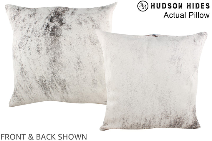 Grey 20"x20" Brazilian Cowhide Pillow #A14401 by Hudson Hides
