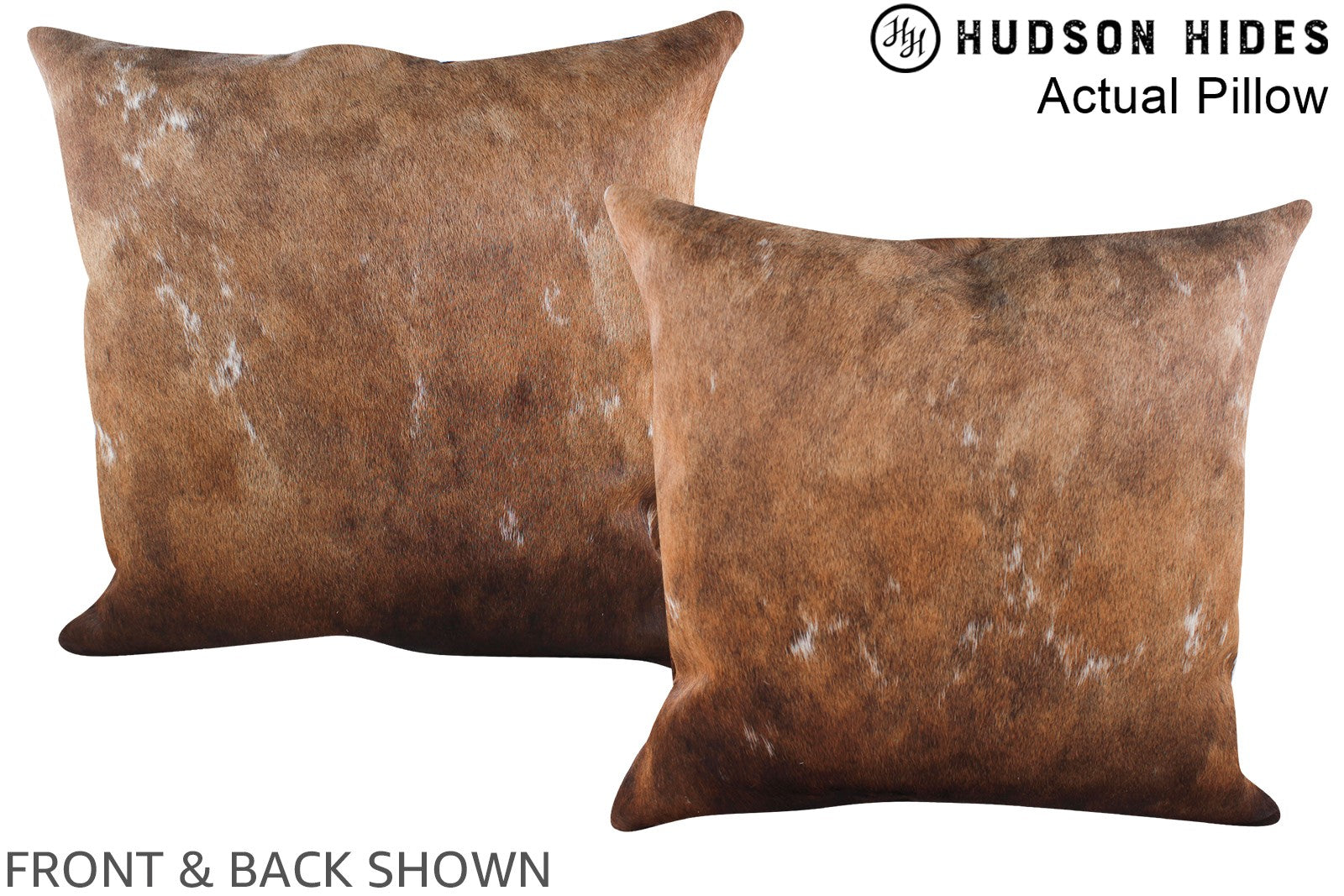 Taupe Cowhide Pillow #A14529