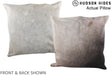 Grey 20"x20" Brazilian Cowhide Pillow #A14549 by Hudson Hides