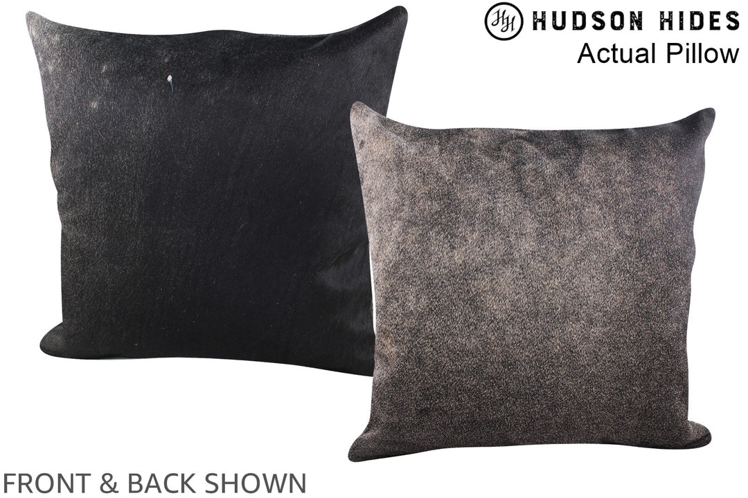 Grey 20"x20" Brazilian Cowhide Pillow #A14550 by Hudson Hides