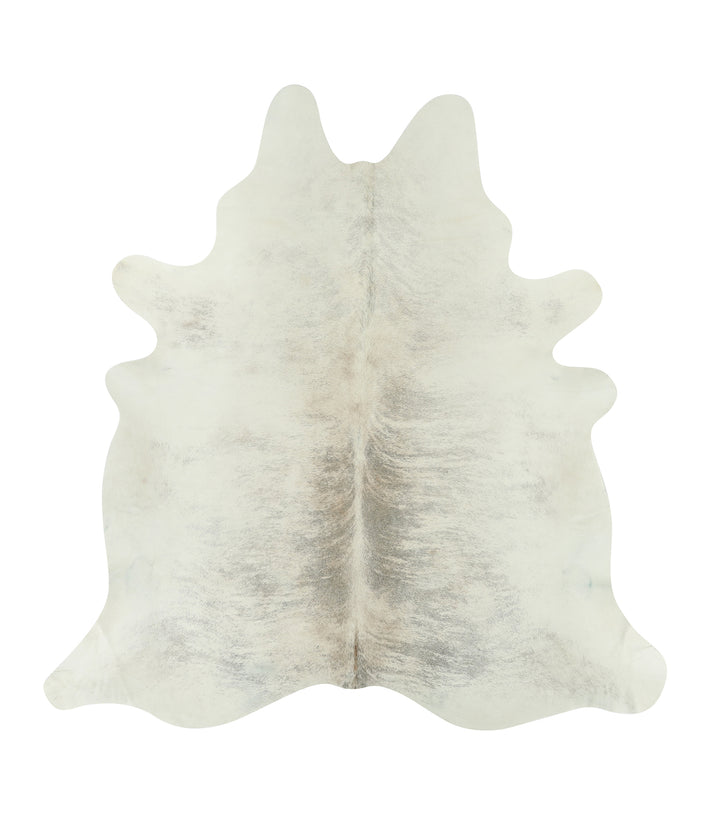 Light Brindle X-Large Brazilian Cowhide Rug 7'0"H x 6'9"W #14716 by Hudson Hides