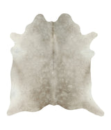 Taupe XX-Large Brazilian Cowhide Rug 7'3"H x 6'11"W #15380 by Hudson Hides