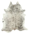 Grey Brindle XX-Large Brazilian Cowhide Rug 7'10