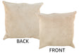 Beige Cowhide Pillow 16x16 #18196 by Hudson Hides