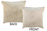 Grey Cowhide Pillow 16x16 #18286 by Hudson Hides