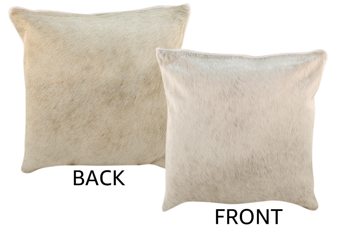 Grey Cowhide Pillow #18286