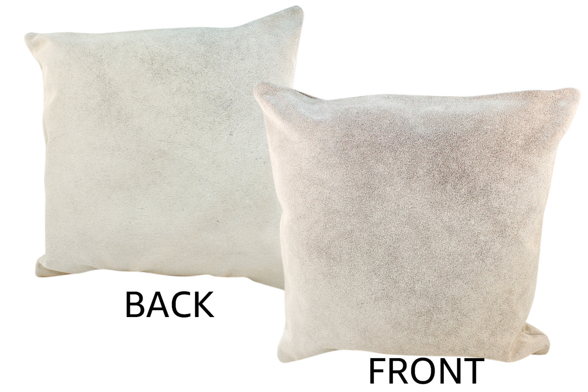 Grey Cowhide Pillow #18791