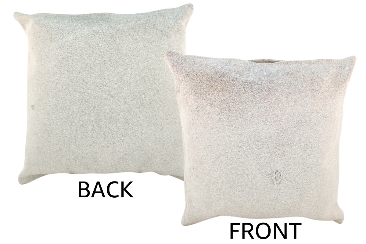 Grey Cowhide Pillow #19004