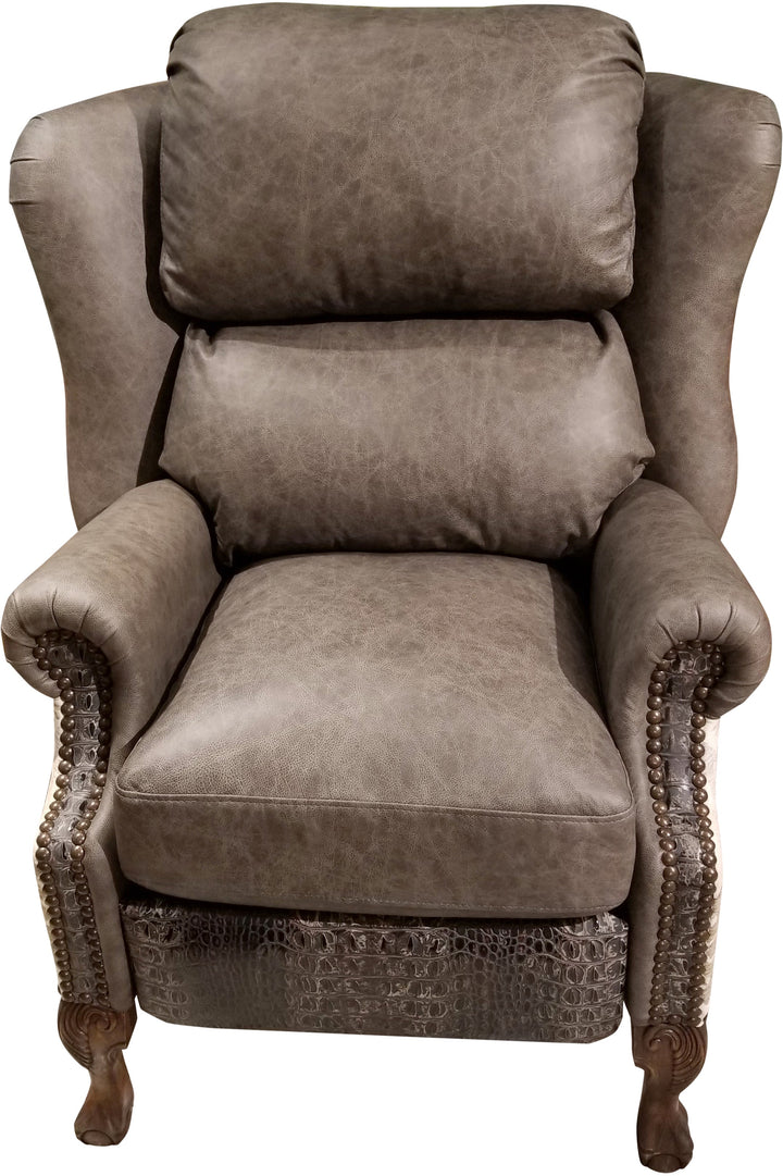 Modern Ranch Wingback Recliner
