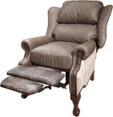 Modern Ranch Wingback Recliner