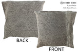 Grey Cowhide Pillow 16x16 #21065 by Hudson Hides
