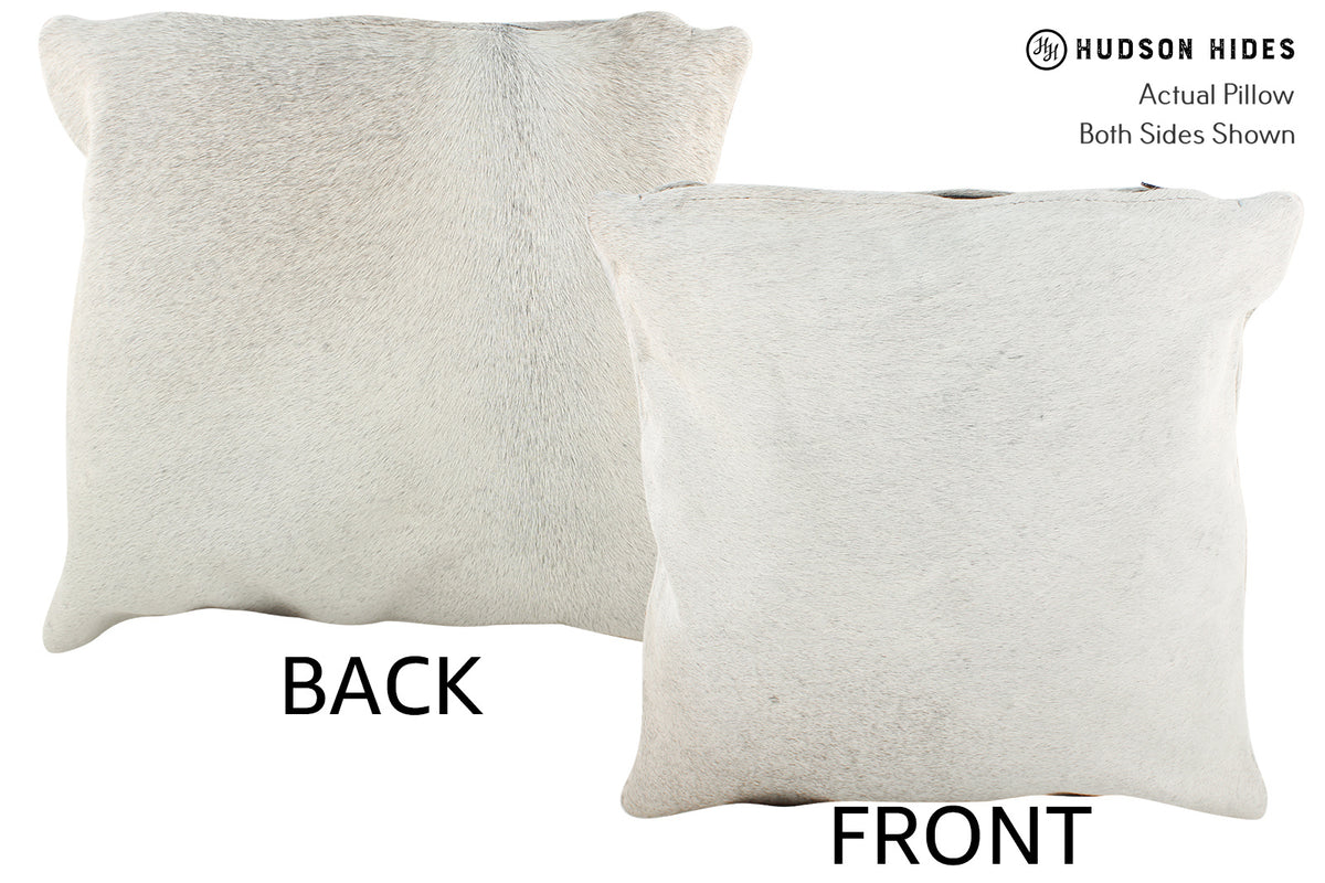 Grey Cowhide Pillow #21217