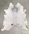 Salt and Pepper Brown XX-Large Brazilian Cowhide Rug 7'4
