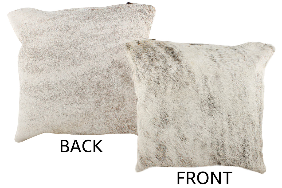 Grey Cowhide Pillow #25155