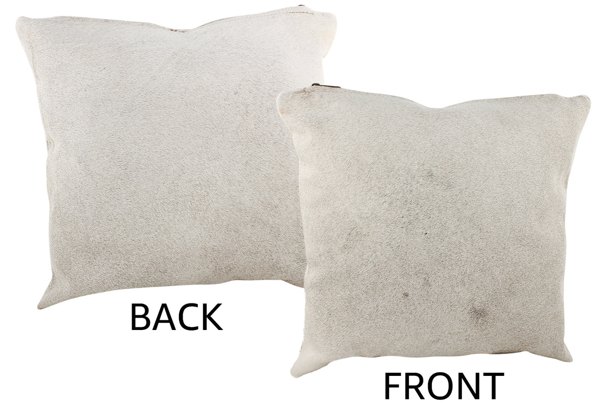 Grey Cowhide Pillow #25395