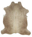 Taupe X-Large European Cowhide Rug 7'1"H x 6'2"W #26012 by Hudson Hides