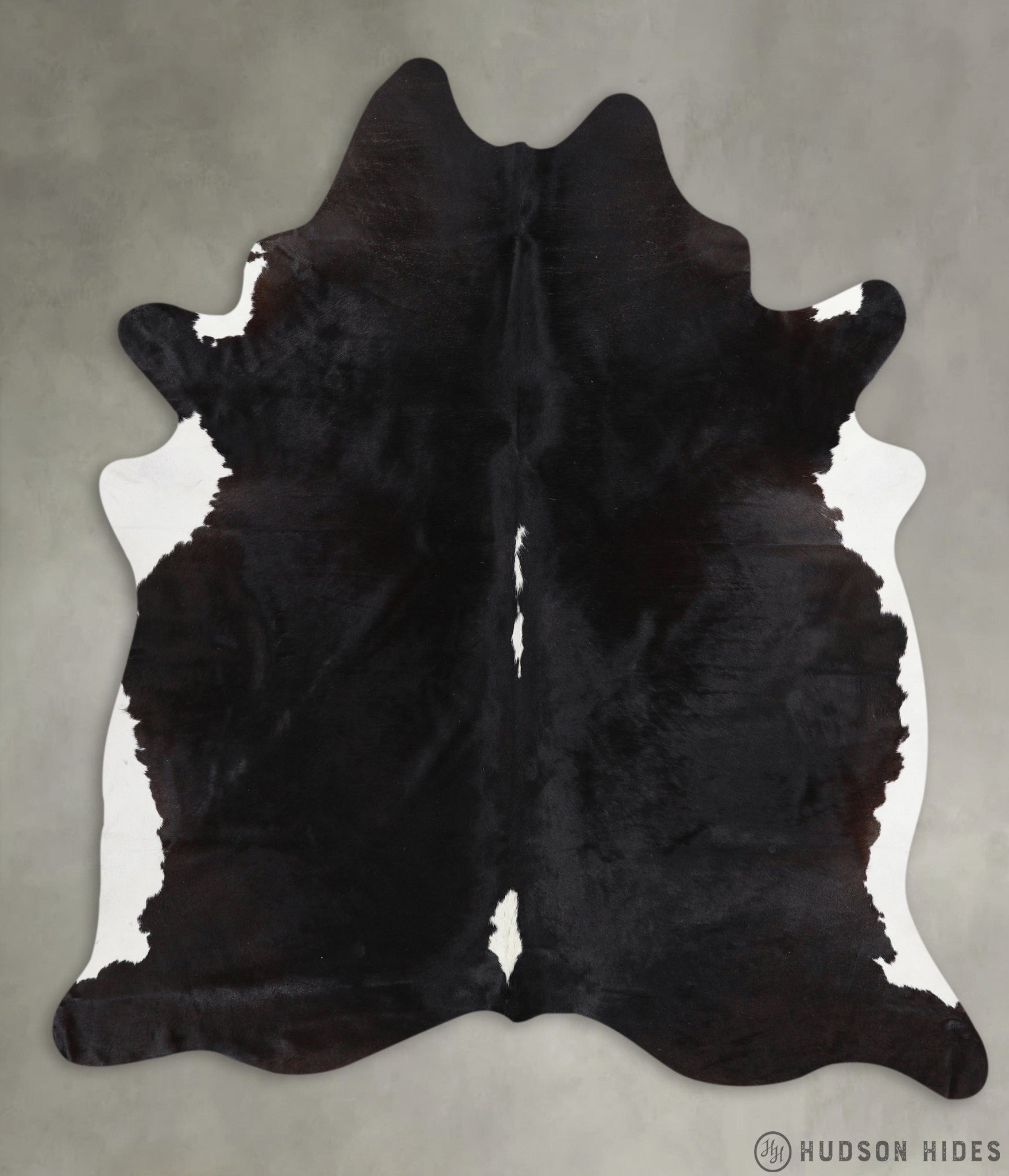 Black and White XX-Large Cowhide Rug #27313