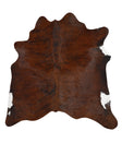 Dark Brindle X-Large Brazilian Cowhide Rug 6'9"H x 6'6"W #27372 by Hudson Hides